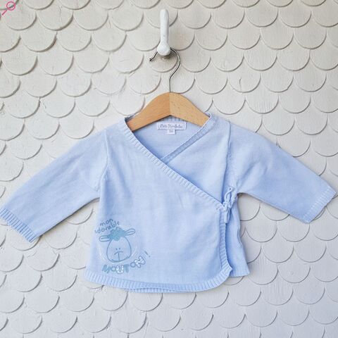 Wickeljacke blau